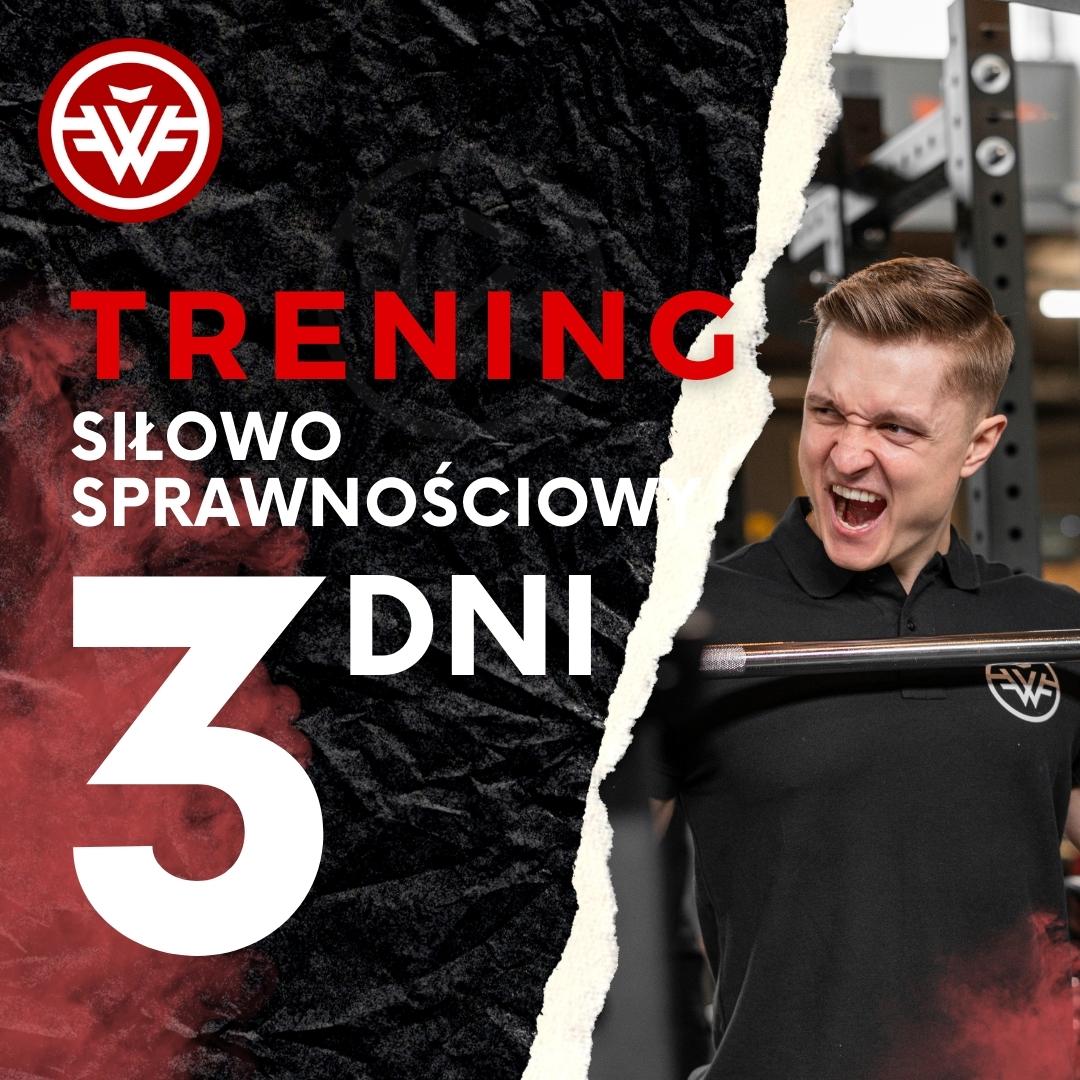 Trening siłowo-sprawnościowy w 3 dni